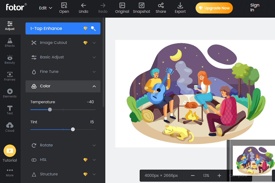 fotor interface krita alternative