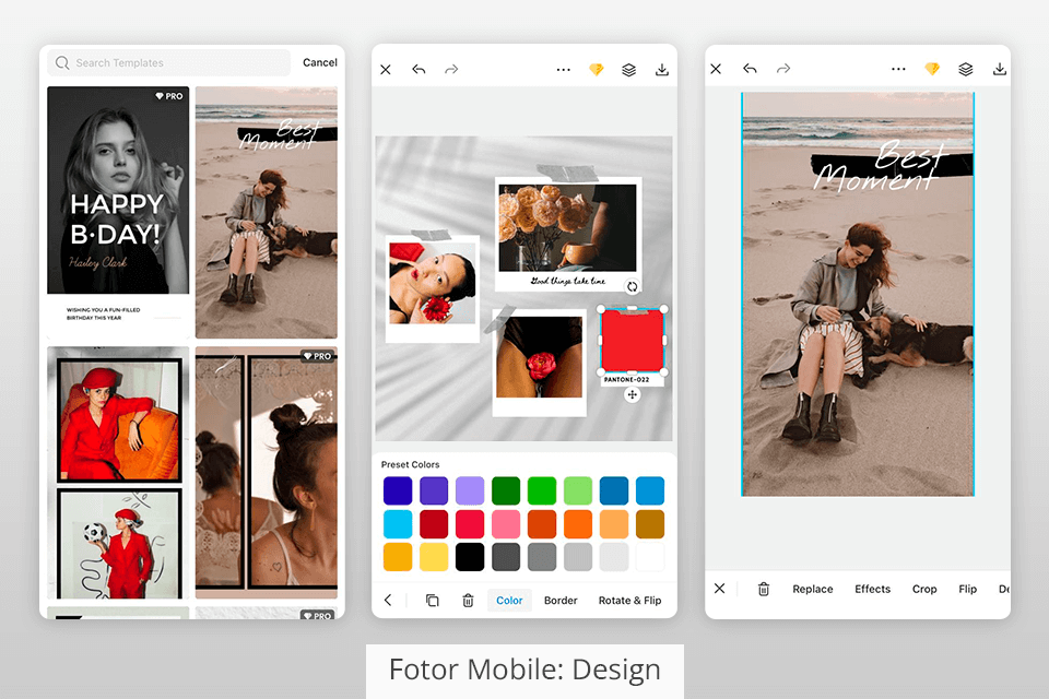 تصميم المحمول fotor
