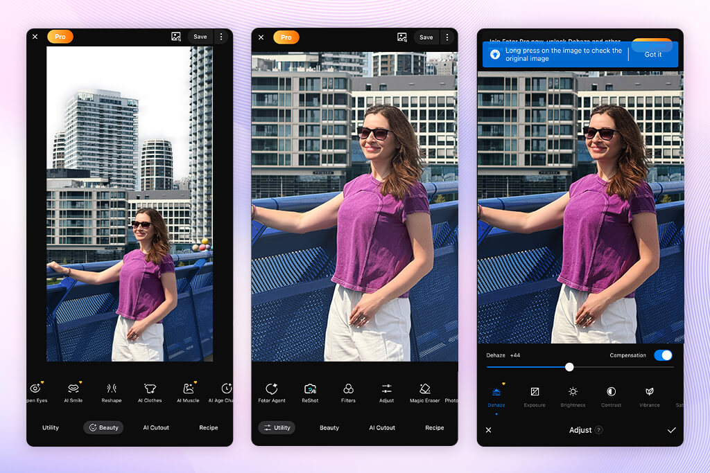 fotor photo editing app for android