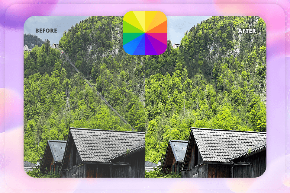 fotor app til remove objectfra fotogrensesnitt
