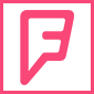 foursquare restaurant finder app logo