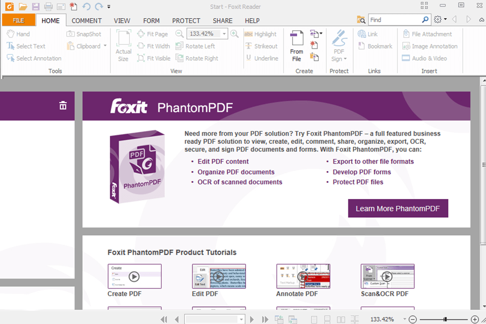 interface foxit pdf editorexcel vers pdf converter