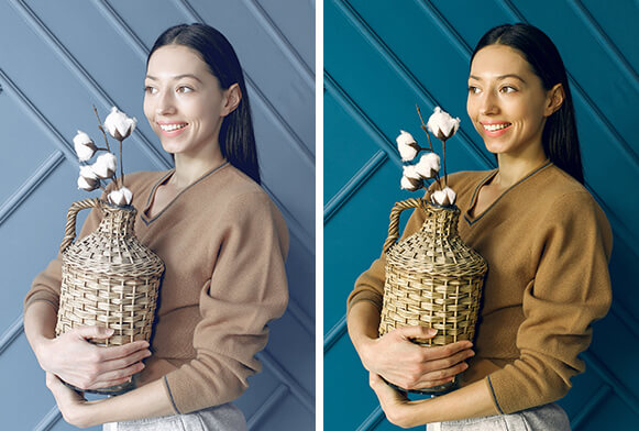 gradasi warna preset foto afinitas gratis