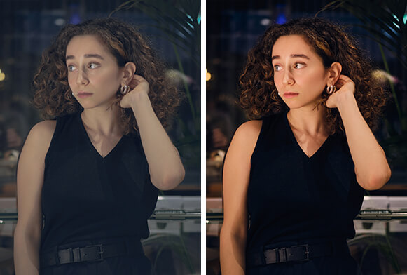 preset foto afinitas gratis kulit lembut