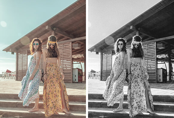 ücretsiz siyah beyaz lightroom ön ayarları