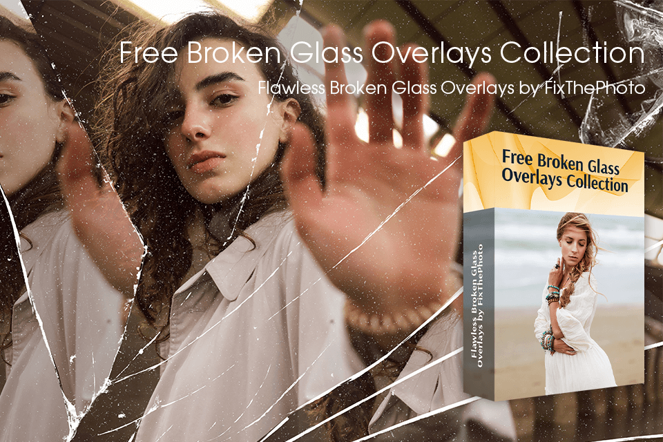 free broken glass overlays fixthephoto