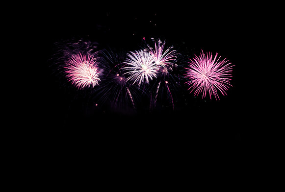 superposition de feux d'artifice gratuite