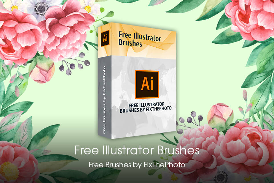 فرش Adobe Illustrator مجانًا من خلال fixthephoto