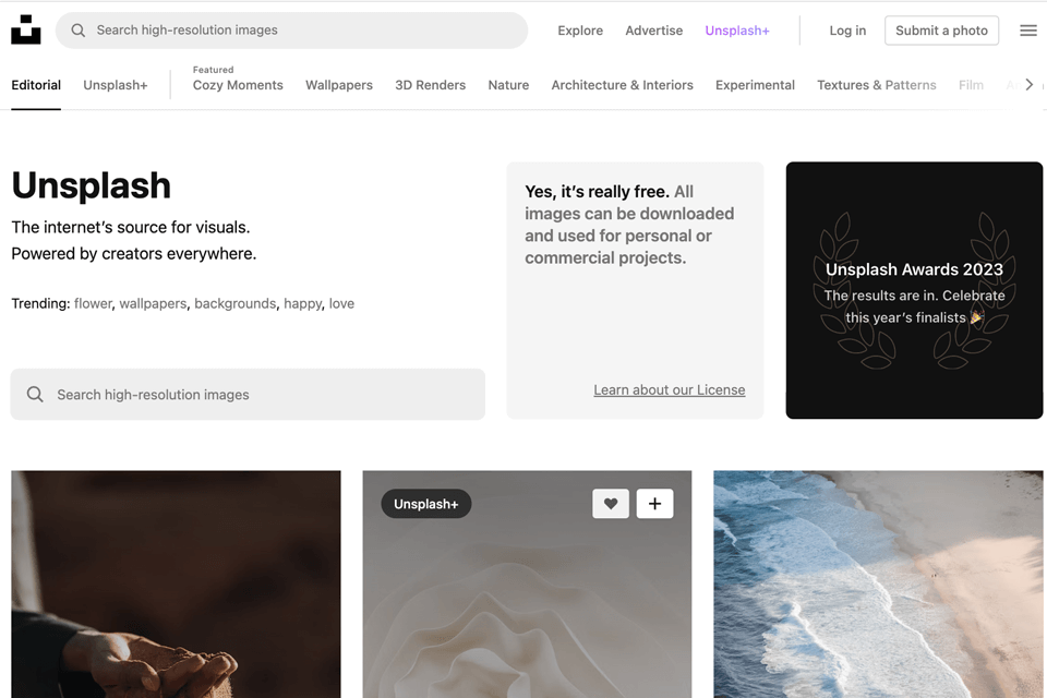 free image hosting unsplash