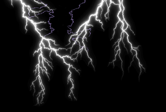 350 Free Lightning Overlay Photoshop | Lightning Bolt Overlay