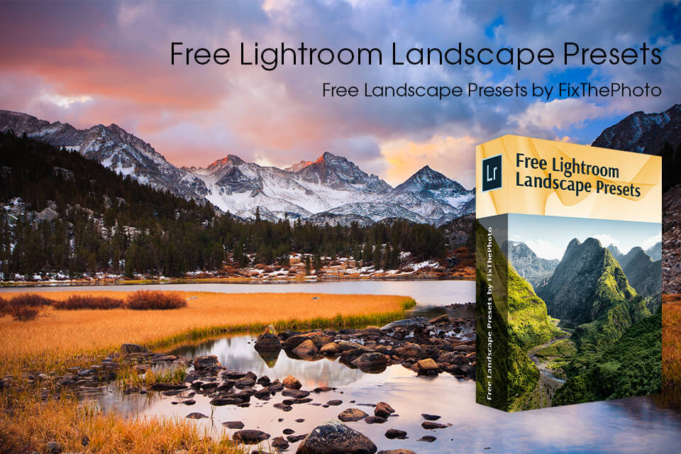 free lightroom landscape pretty presets by fixthephoto