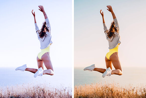 free lightroom preset sunrise