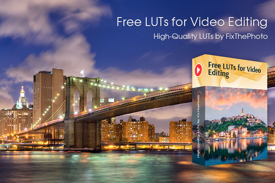 free luts for video editing by fixthephoto