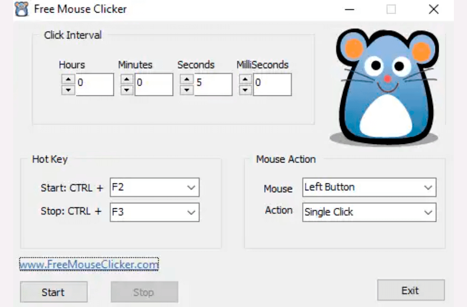 mouse clicker