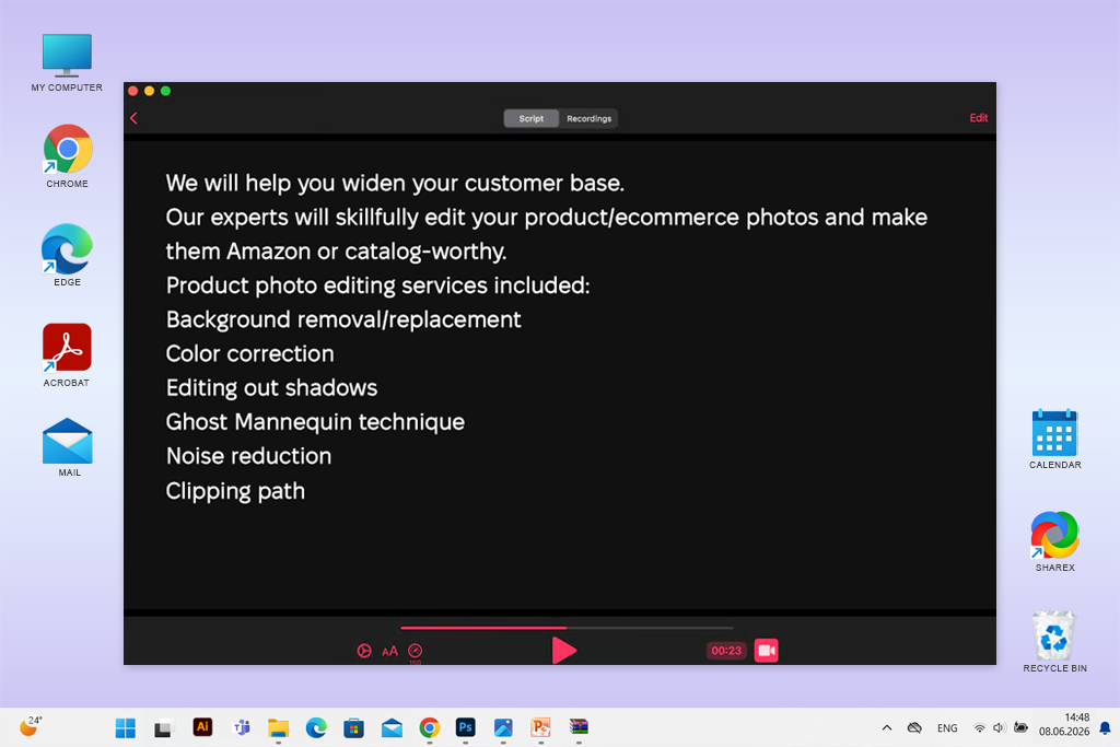 free online video teleprompter
