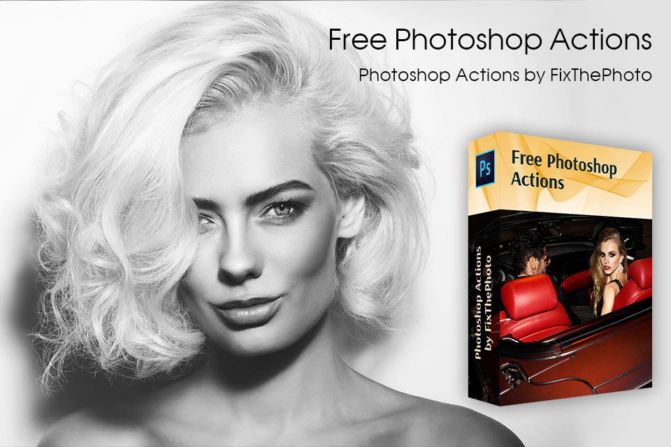 إجراءات فوتوشوب مجانية من خلال fixthephoto