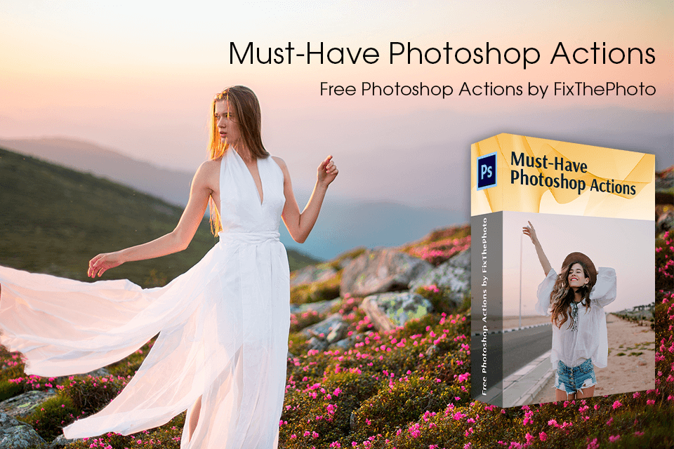 مجموعة إجراءات Photoshop مجانية