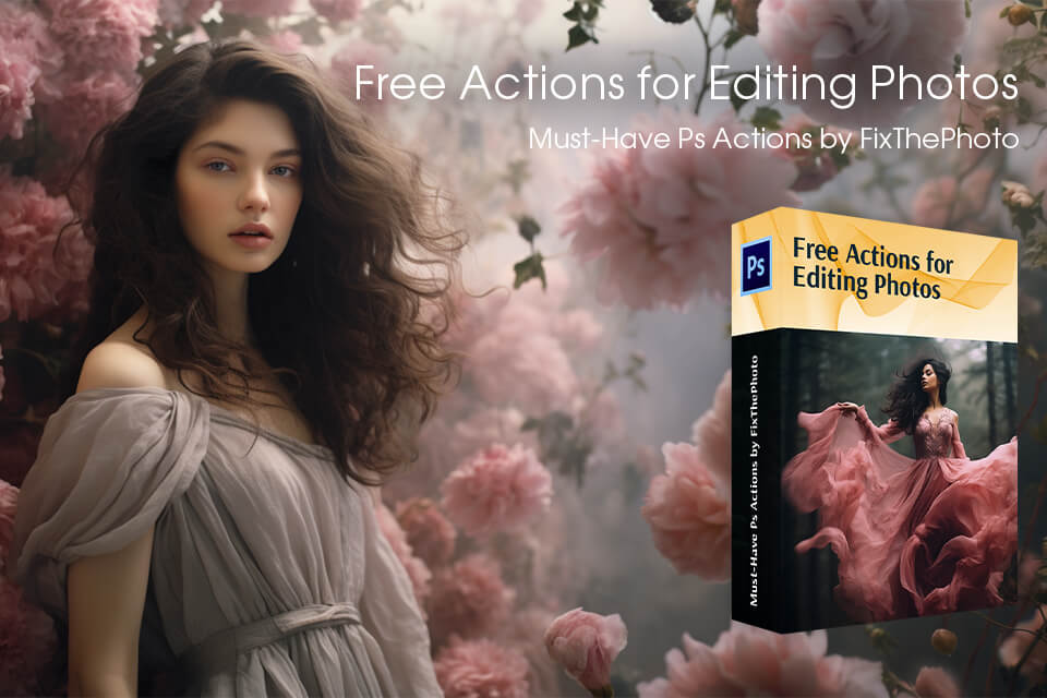 free photoshop actions from fixthephoto