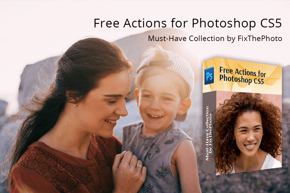 free photoshop actions collection by fixthephoto