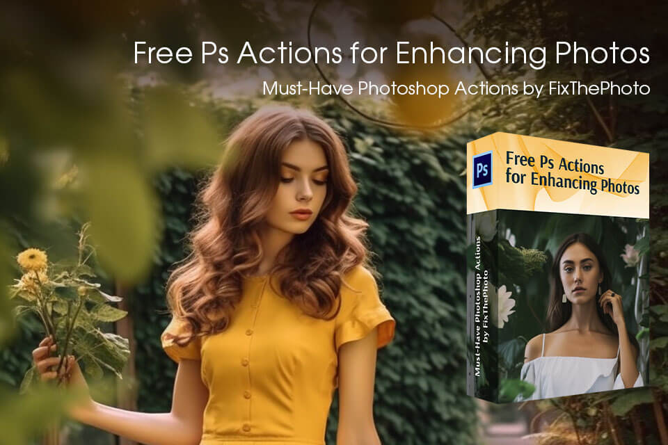 free photoshop actions collection by fixthephoto