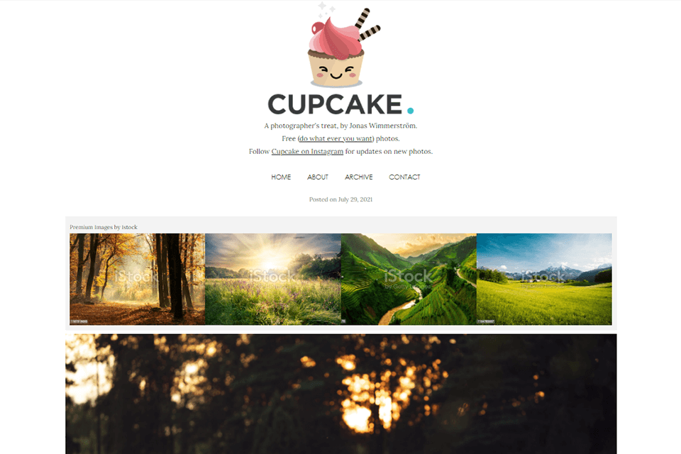 free real estate photos cupcake