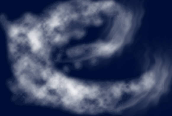 kuas salju photoshop