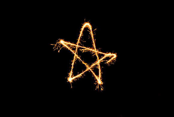 ฟรีการซ้อนทับ Photoshop ของ Sparkler