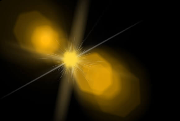 gratis sun ray overlay photoshop