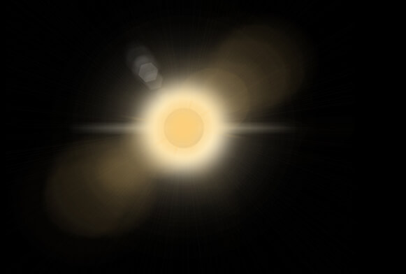 gratis sun ray overlay photoshop