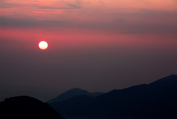 gratis zonsonderganghemel-overlays