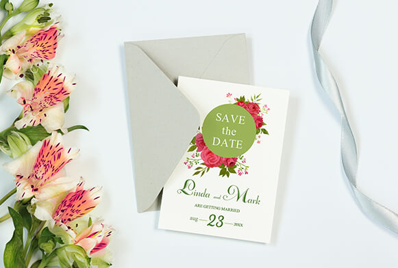 PSD de Invitacion Boda, +13.000 Plantillas PSD gratuitas de gran calidad  para descargar