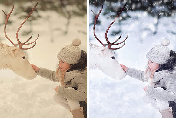 winter photoshop action free download