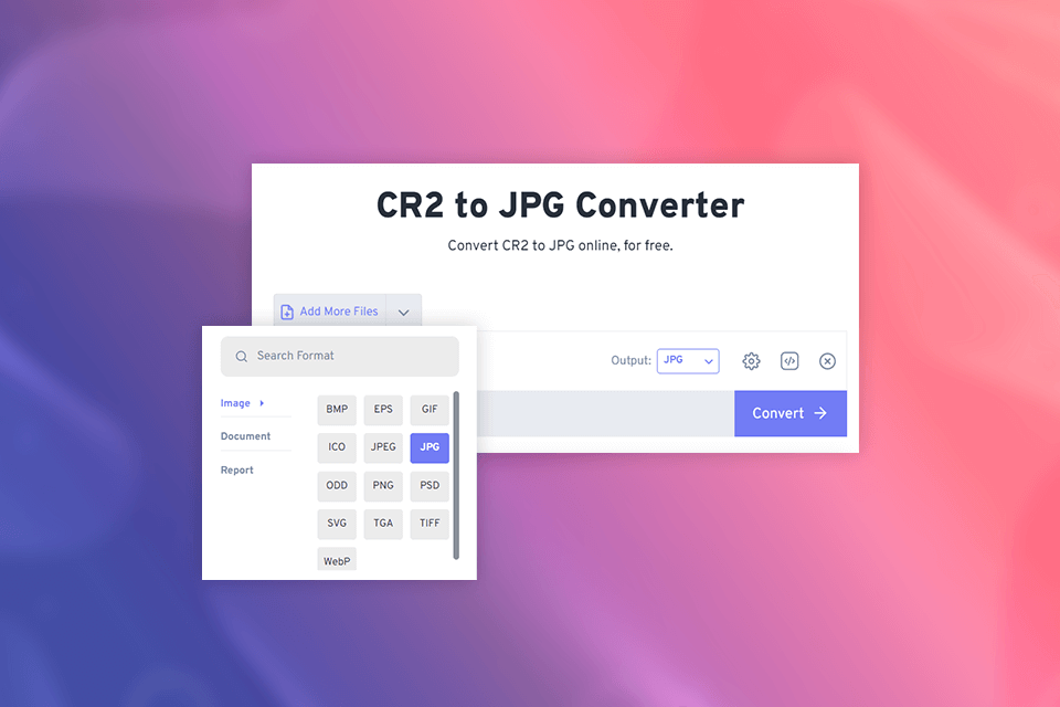 freeconvert cr2 to jpg converter