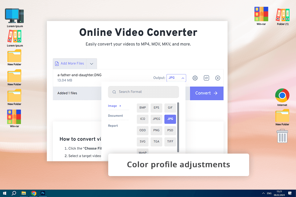 freeconvert dng to jpg converter