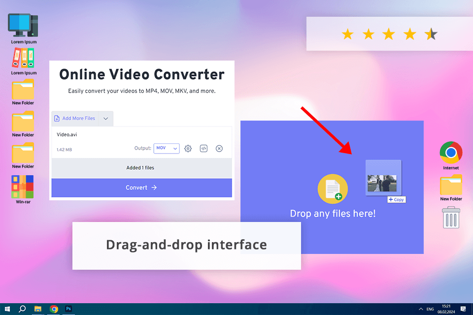 freeconvert mxf to mp4 converter