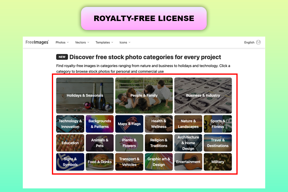 freeimages stock photography site