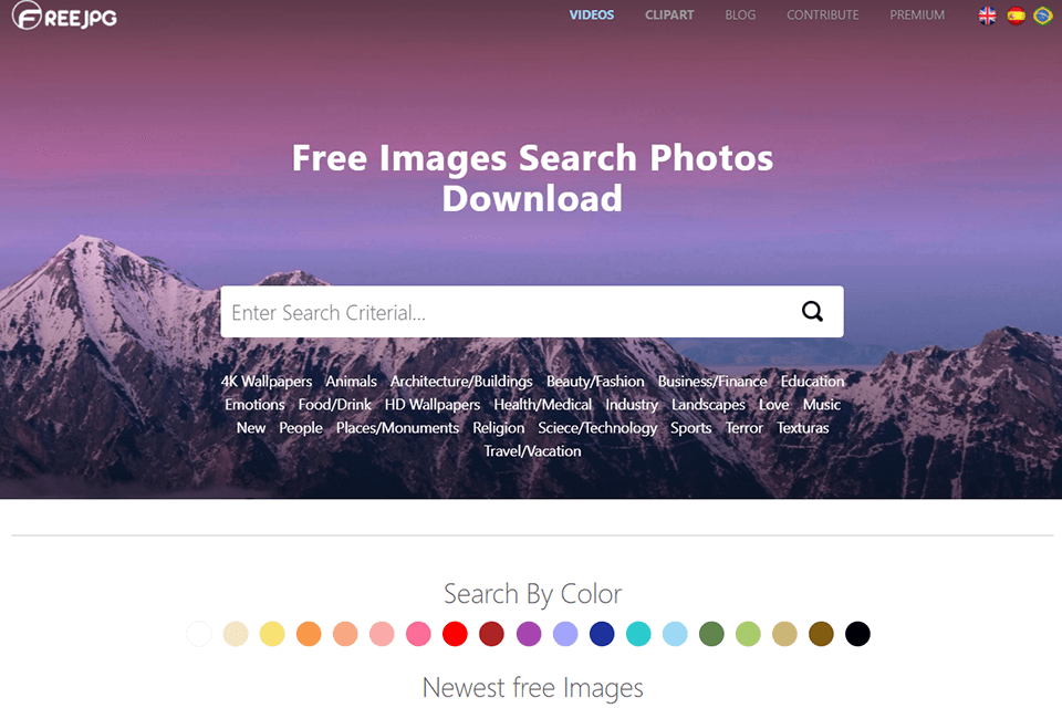 freejpg stock interface