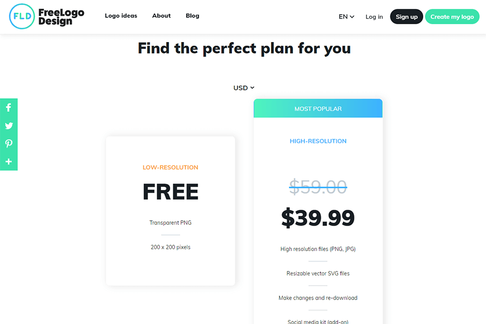 freelogodesign prices