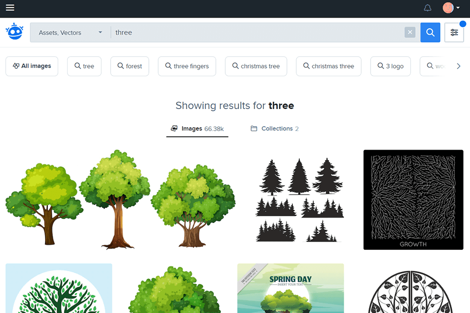 freepik alternative to vecteezy interface