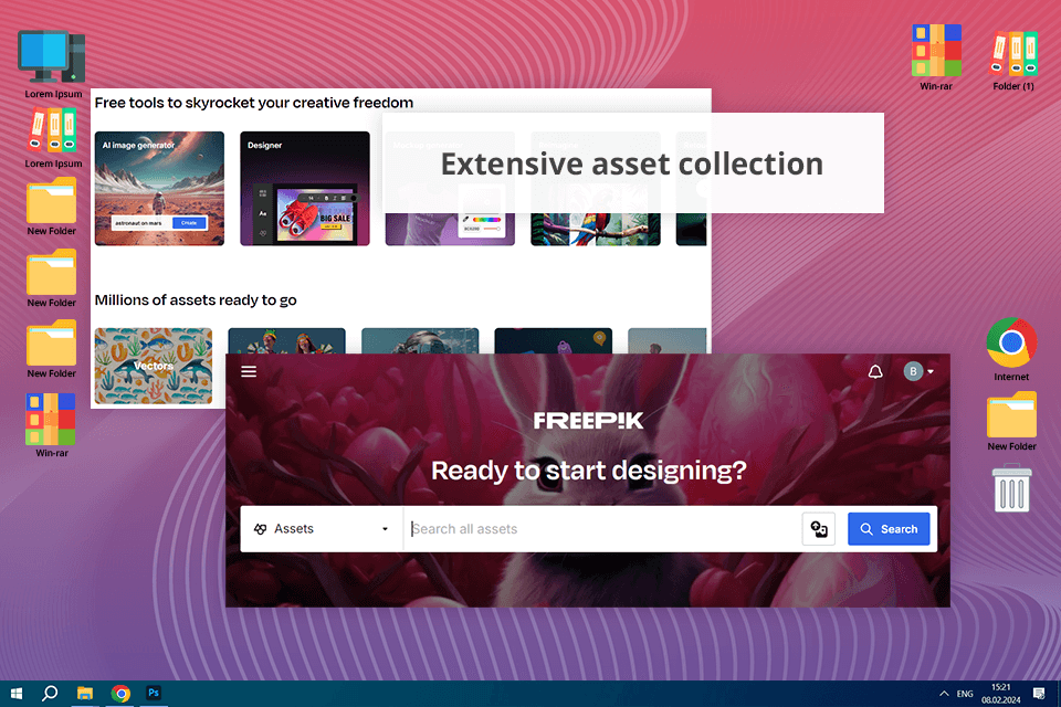 freepik boxy svg alternative