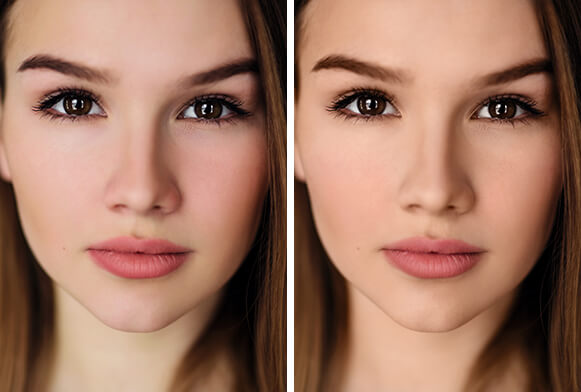 hành động tách tần số photoshop