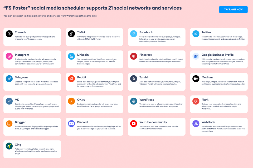 fs poster integrations