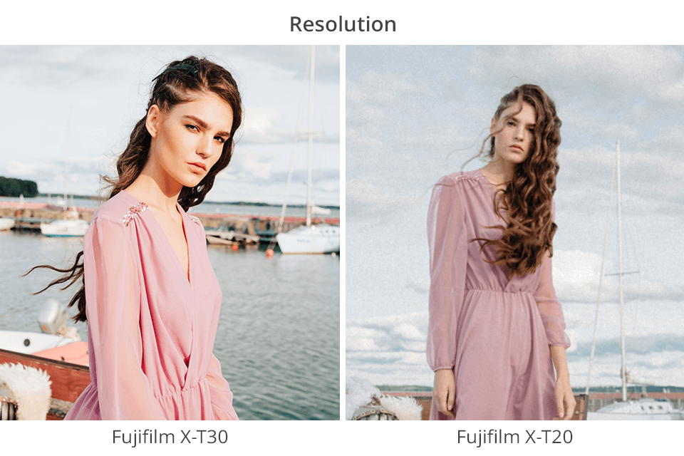 fujifilm cameras comparison resolution