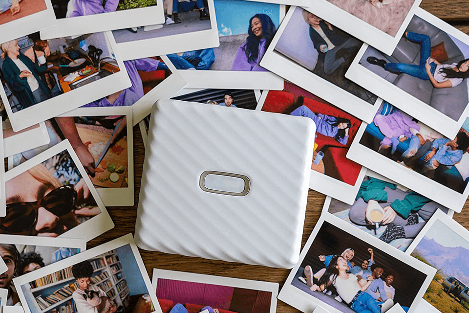 fujifilm instax link portable photo printer example