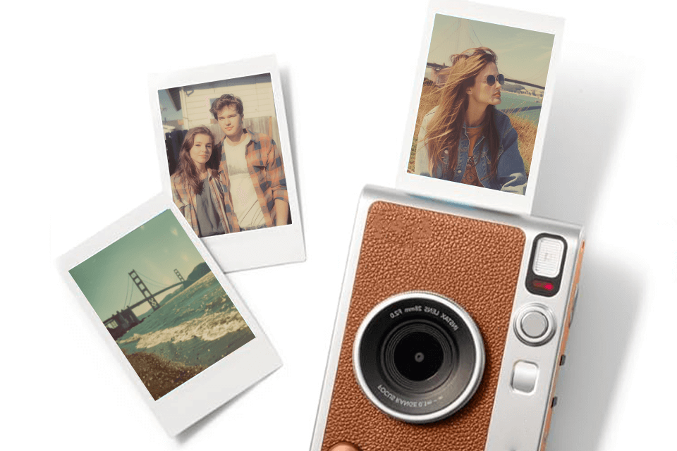 fujifilm instax mini evo instant film camera