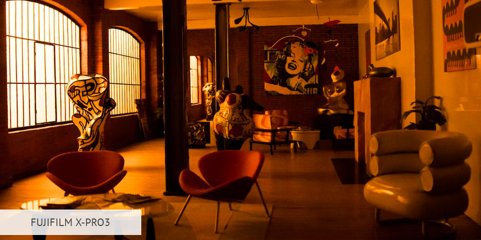 muestra fotográfica de cámara fujifilm x pro3 fujifilm