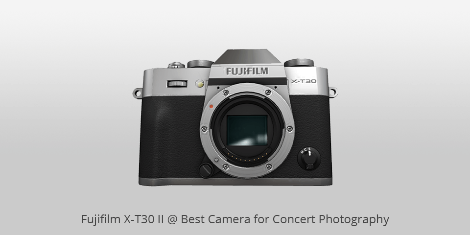 fujifilm x-t30 ii camera for concert photography