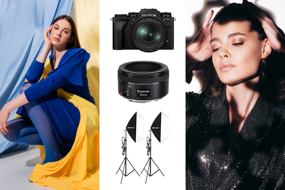 fujifilm x-t4 camera for fashion photography