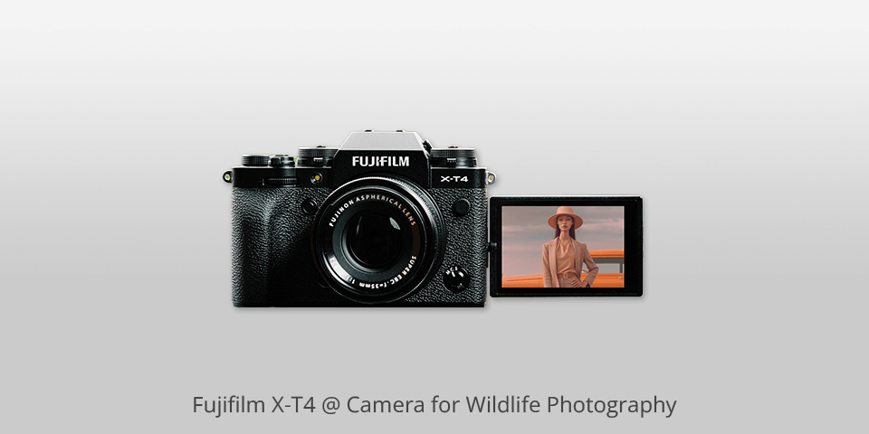 fujifilm x-t4 camera for wildlife photography