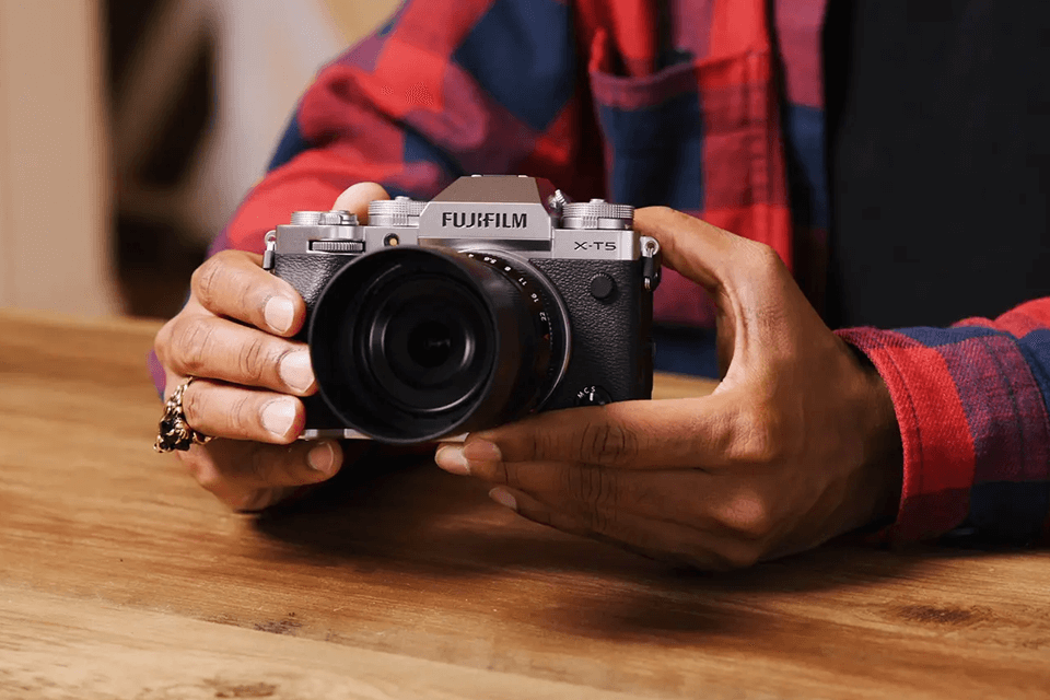 fujifilm x-t5 photoshoot camera